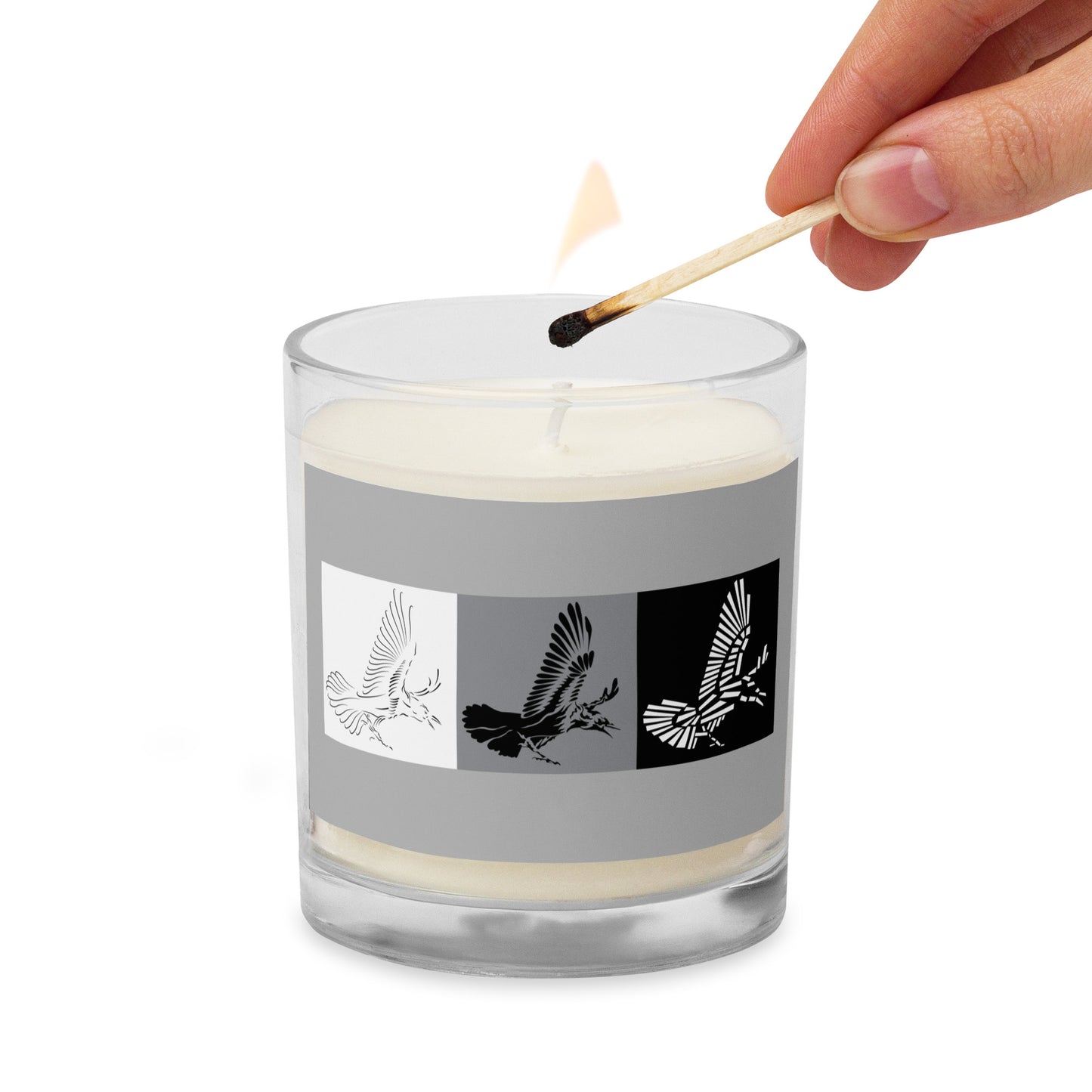Murder by Numbers Glass Jar Soy Wax Candle
