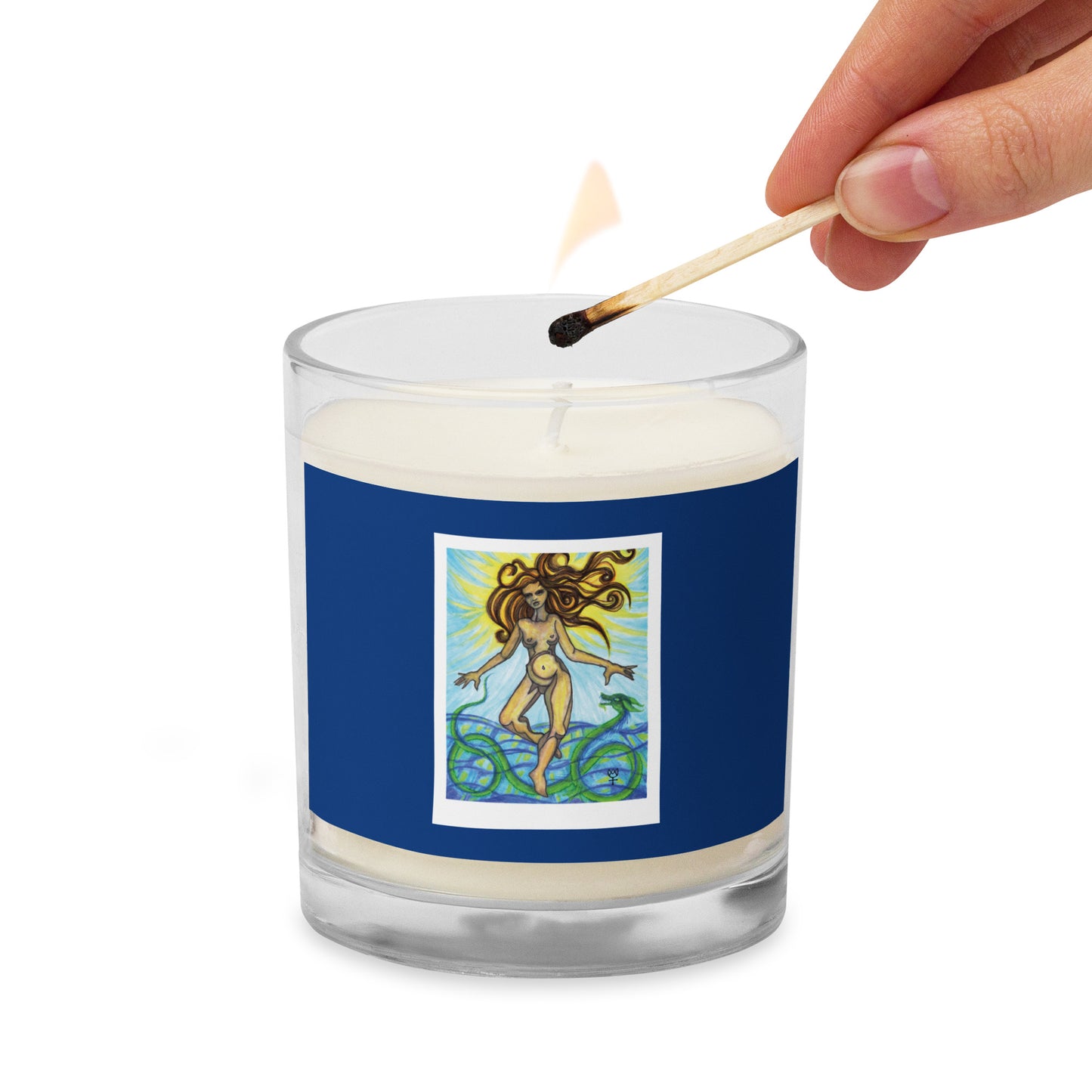 Tethys Primordial Mother Glass Jar Soy Wax Candle