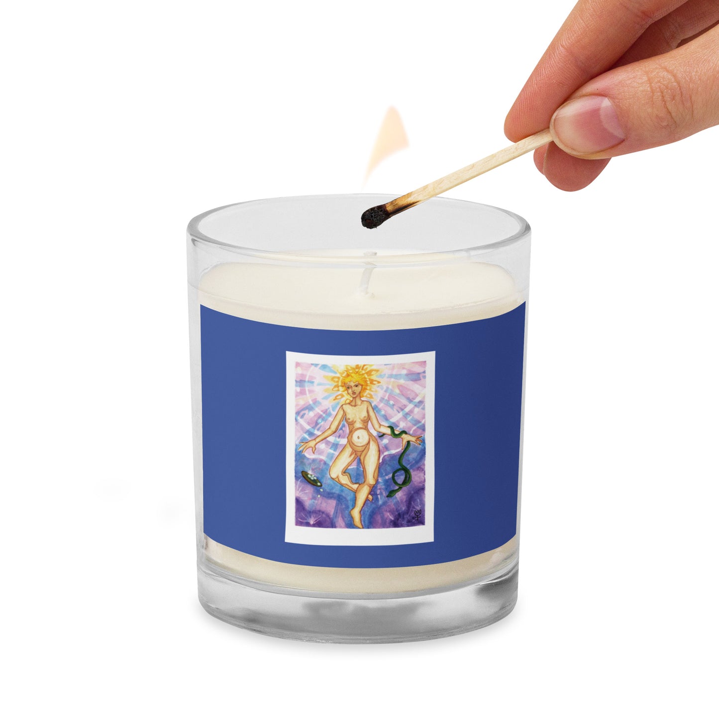 Sirona Glass Jar Soy Wax Candle