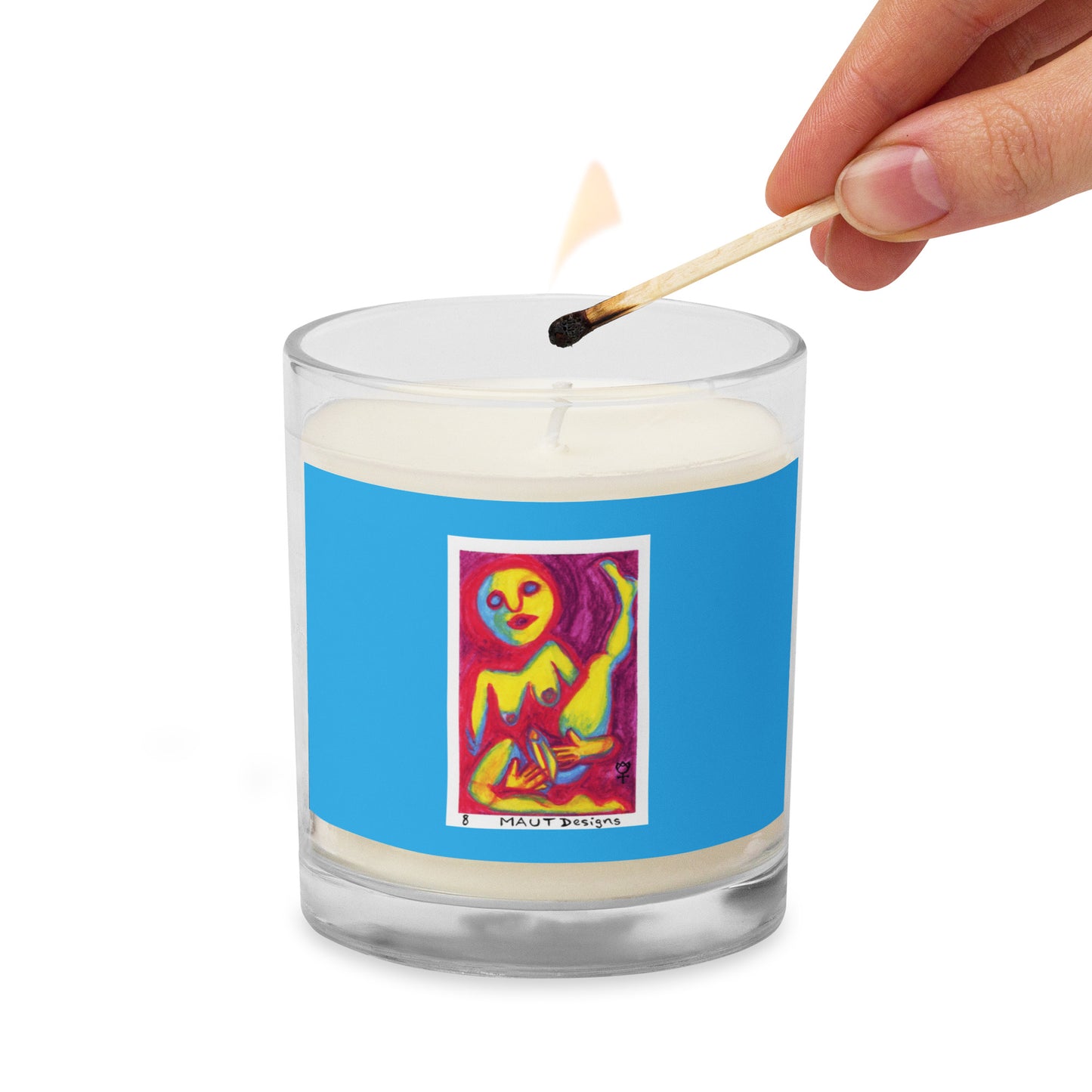Sheela na Gig 8 Glass Jar Soy Wax Candle