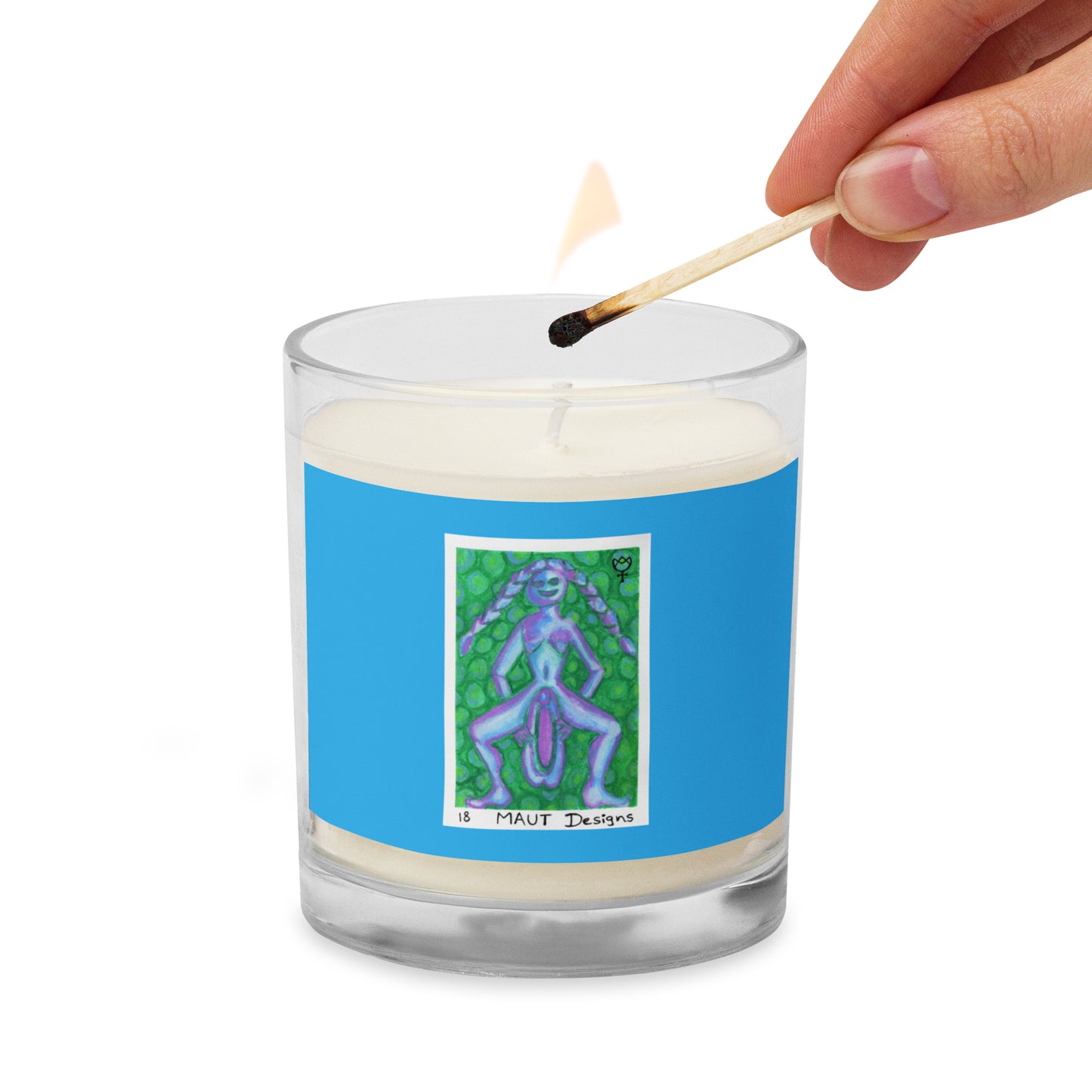 Sheela na Gig 18 Glass Jar Soy Wax Candle