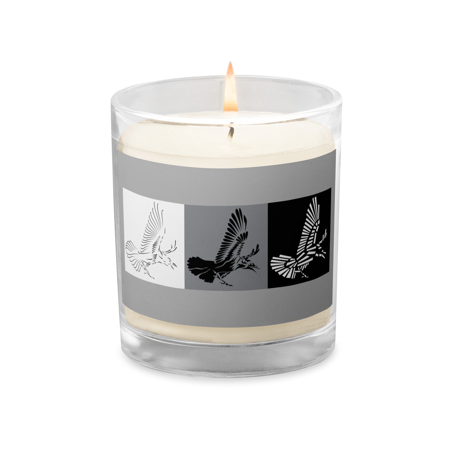 Murder by Numbers Glass Jar Soy Wax Candle