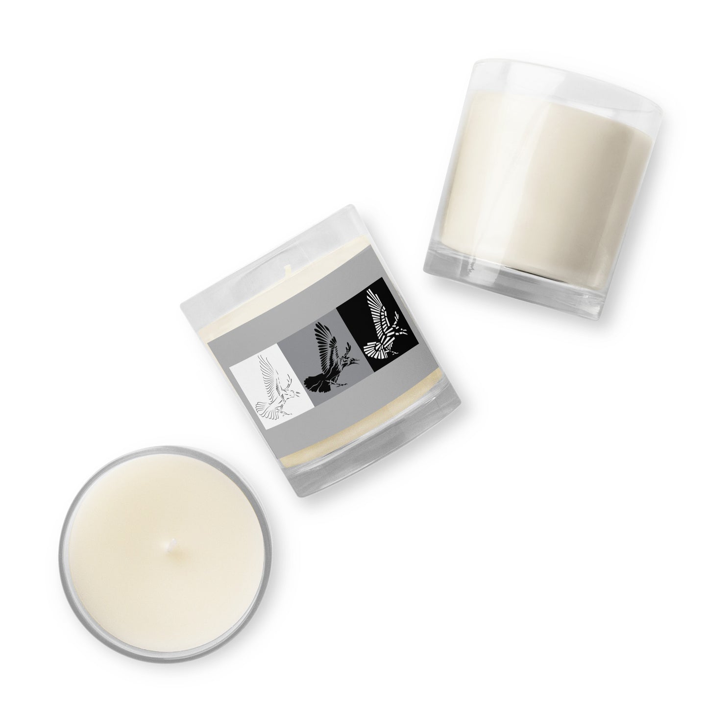 Murder by Numbers Glass Jar Soy Wax Candle