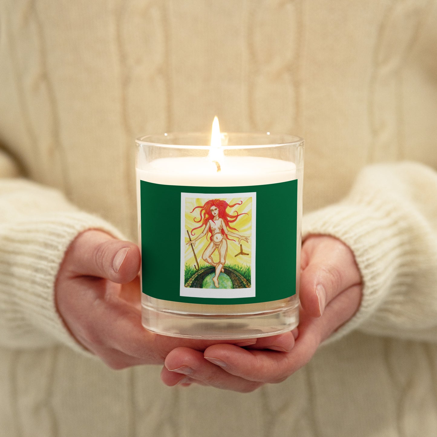 Brigid Glass Jar Soy Wax Candle