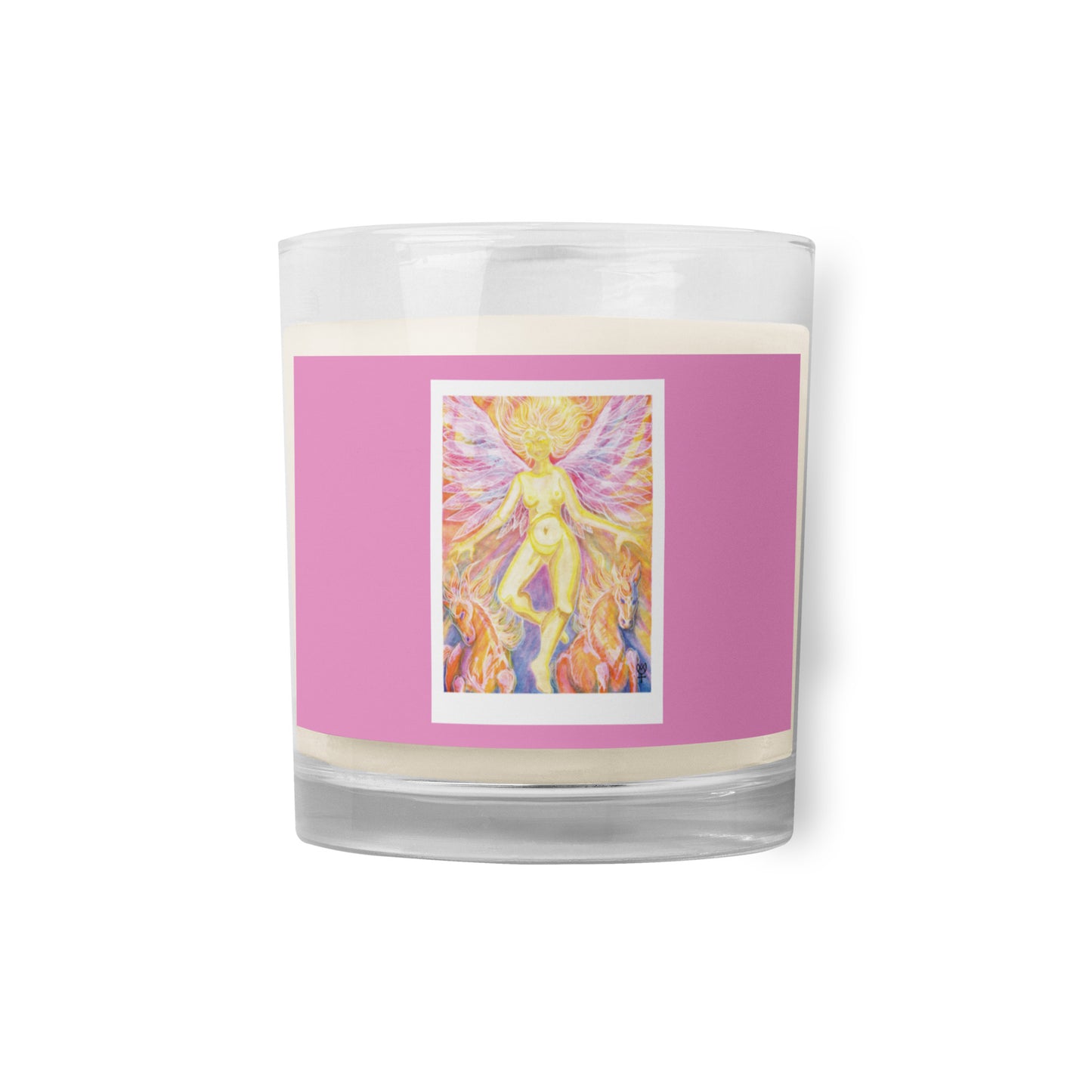 Eos Goddess of the Dawn Glass Jar Soy Wax Candle