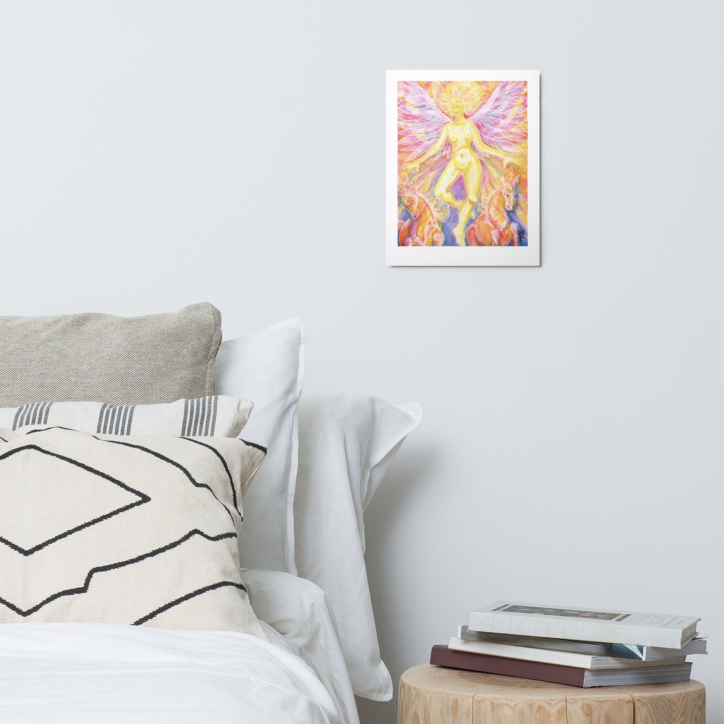 Eos Goddess of the Dawn Metal Print