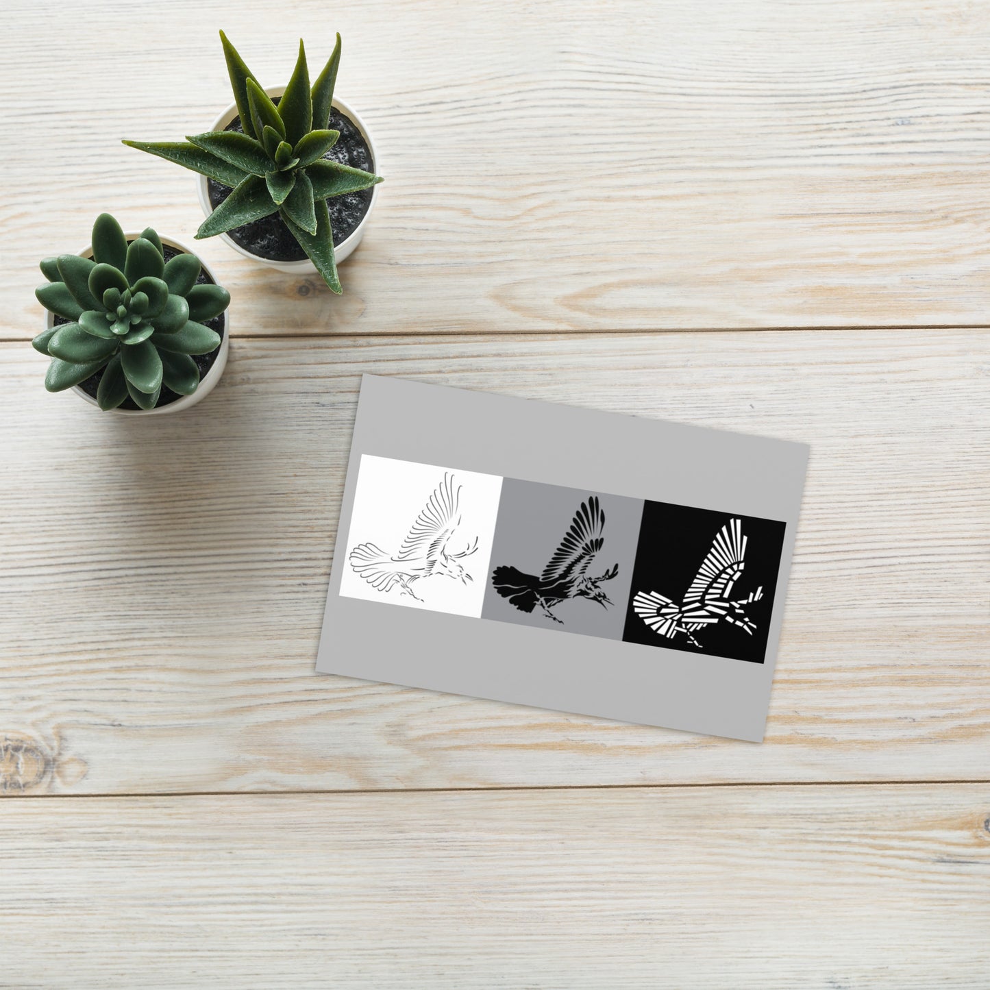 Murder Evolution Blank Greeting Card
