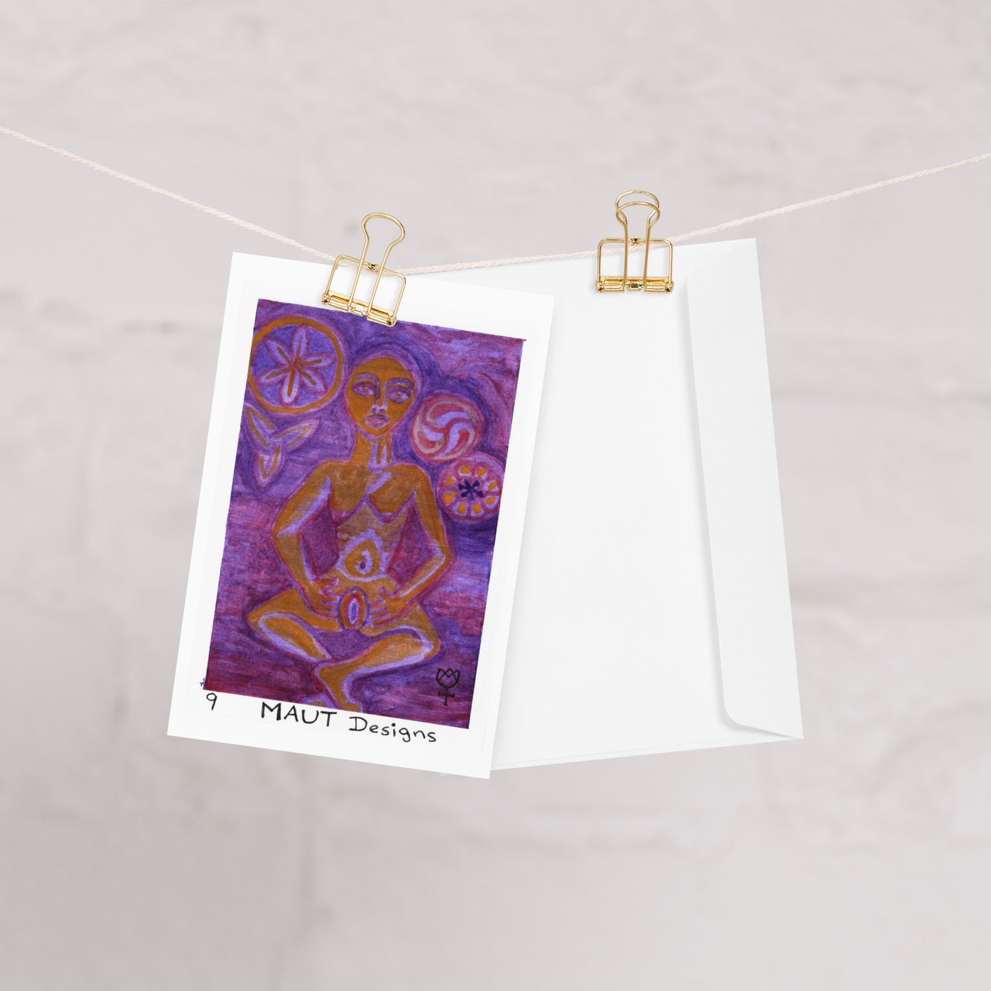 Sheela na Gig 9 Blank Greeting Card