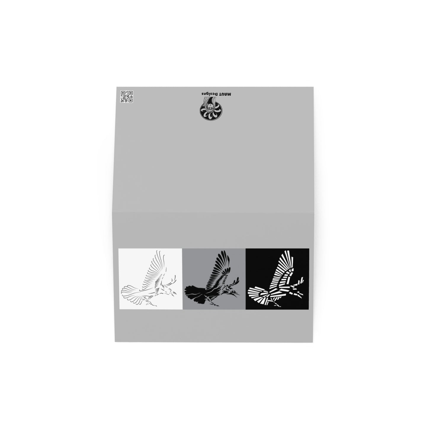 Murder Evolution Blank Greeting Card
