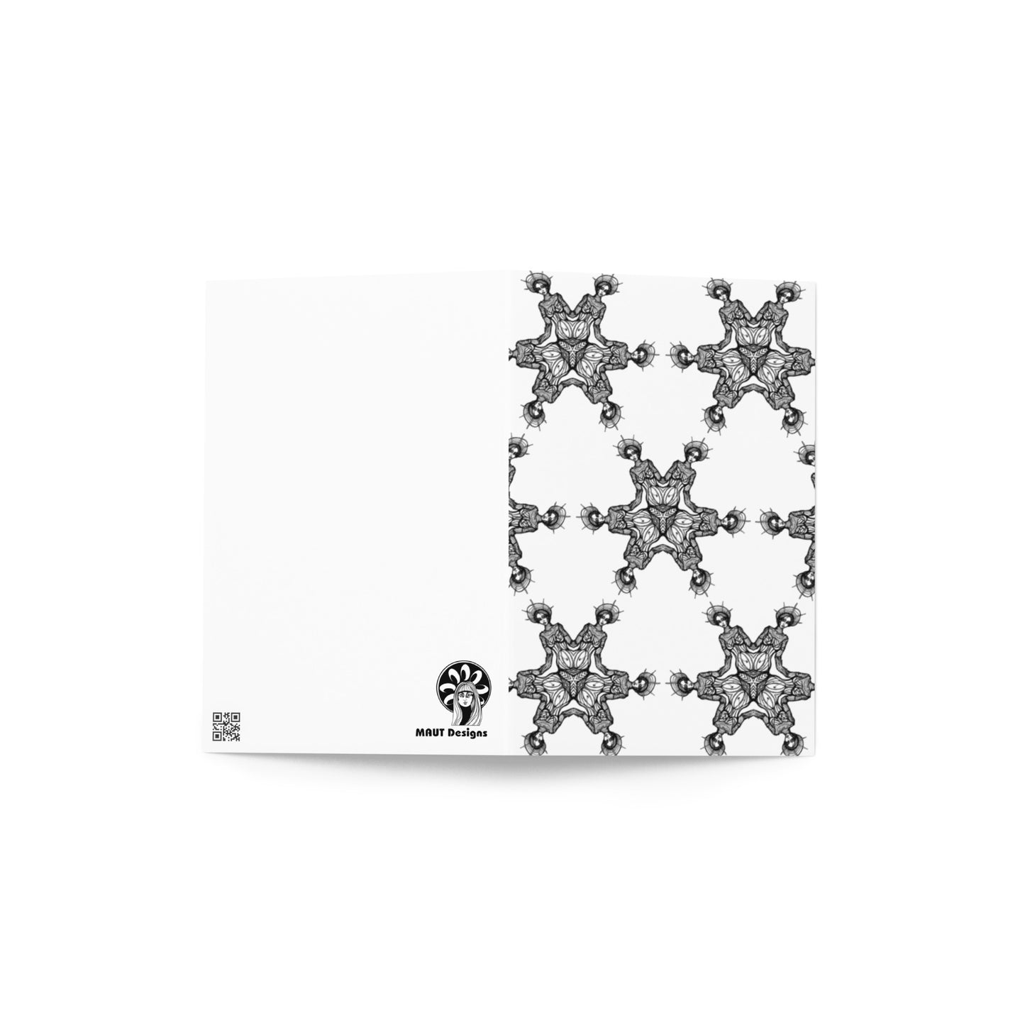Liberty Kaleidoscope Blank Greeting Card
