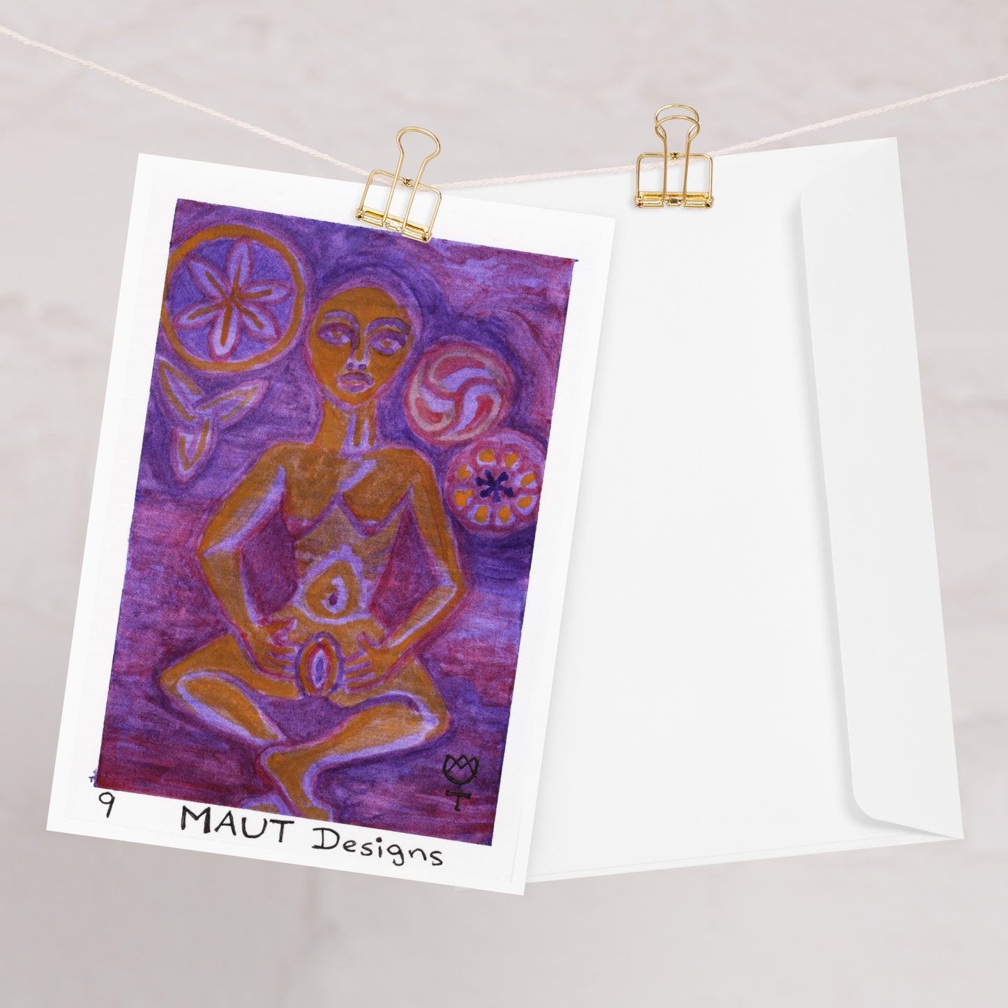 Sheela na Gig 9 Blank Greeting Card