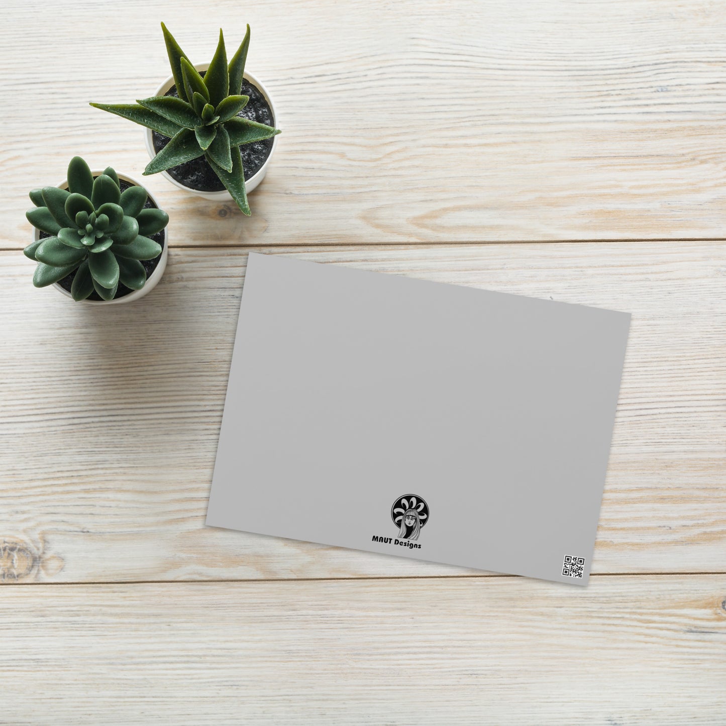 Murder Evolution Blank Greeting Card