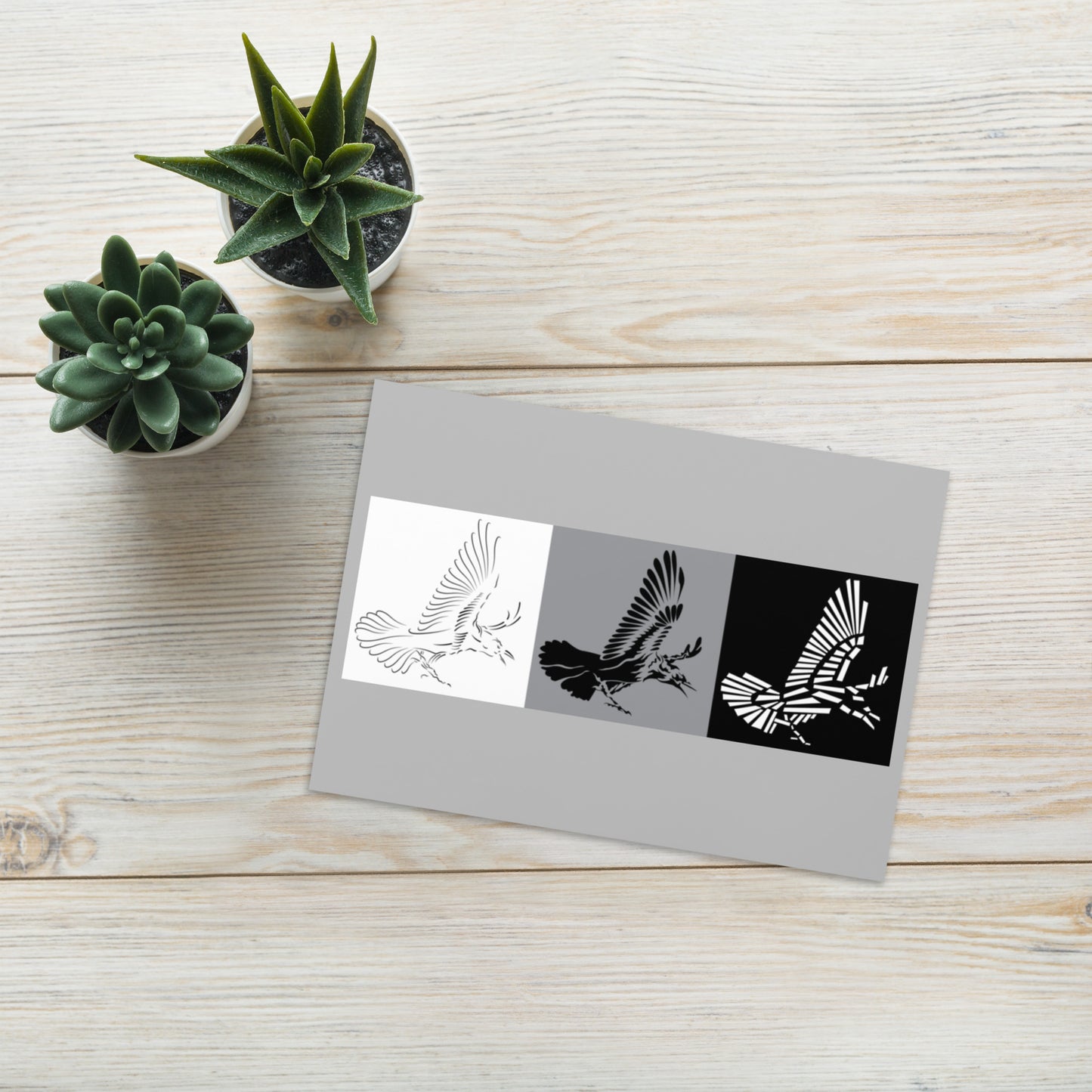 Murder Evolution Blank Greeting Card