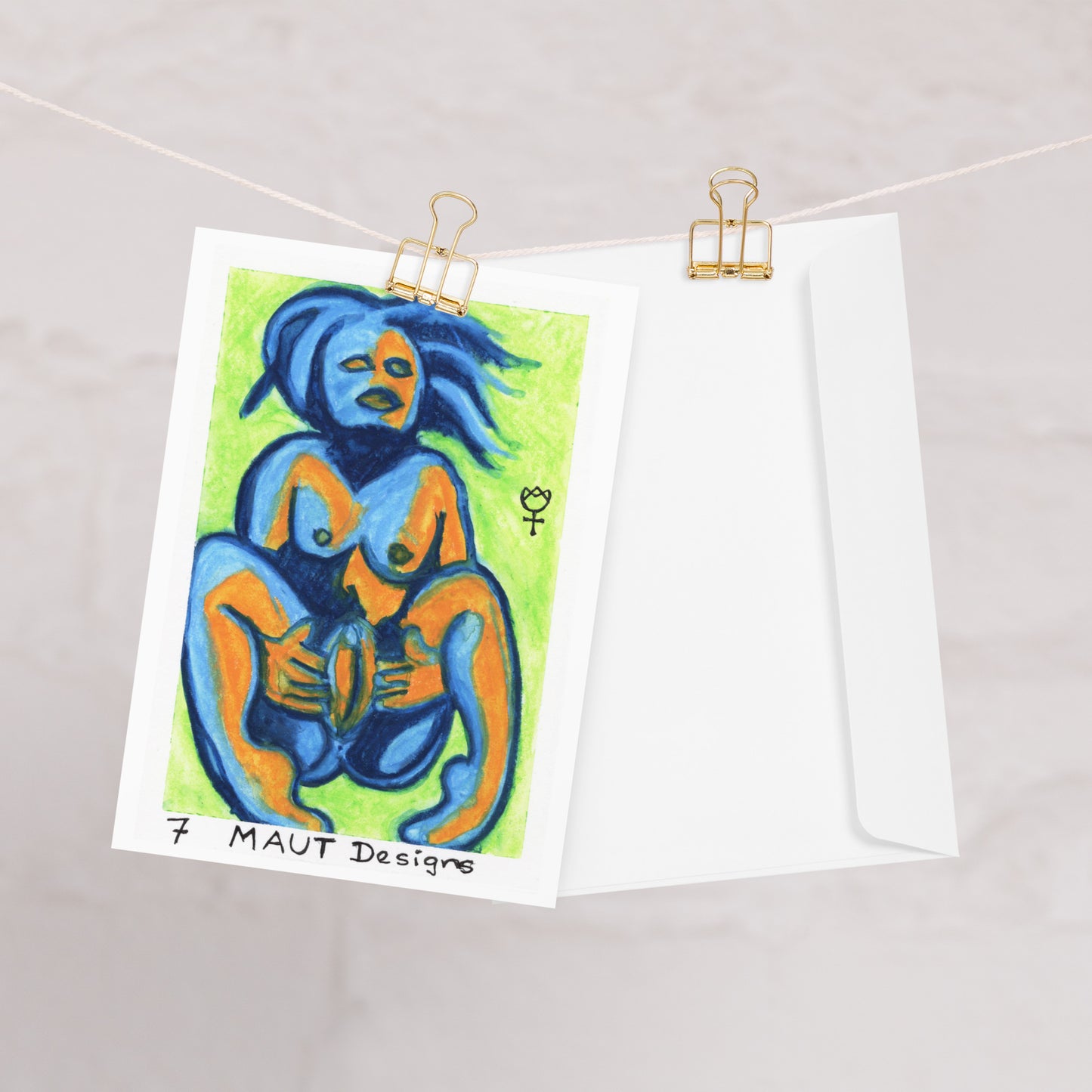 Sheela na Gig 7 Blank Greeting Card