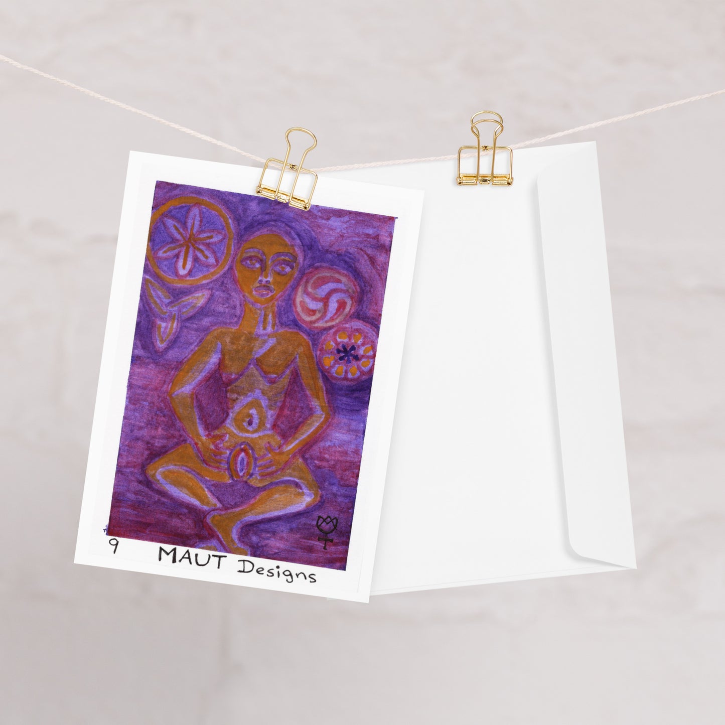 Sheela na Gig 9 Blank Greeting Card