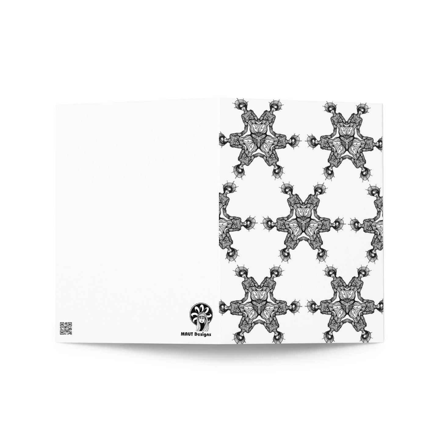 Liberty Kaleidoscope Blank Greeting Card