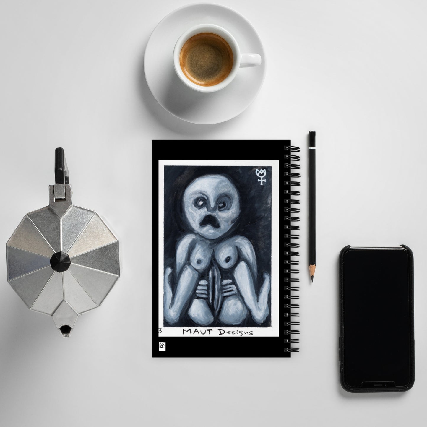Sheela na Gig 3 Spiral Notebook