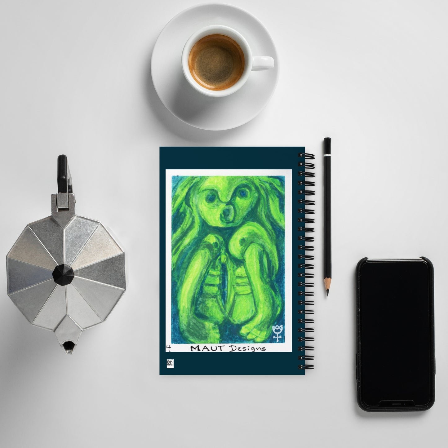 Sheela na Gig 4 Spiral Notebook