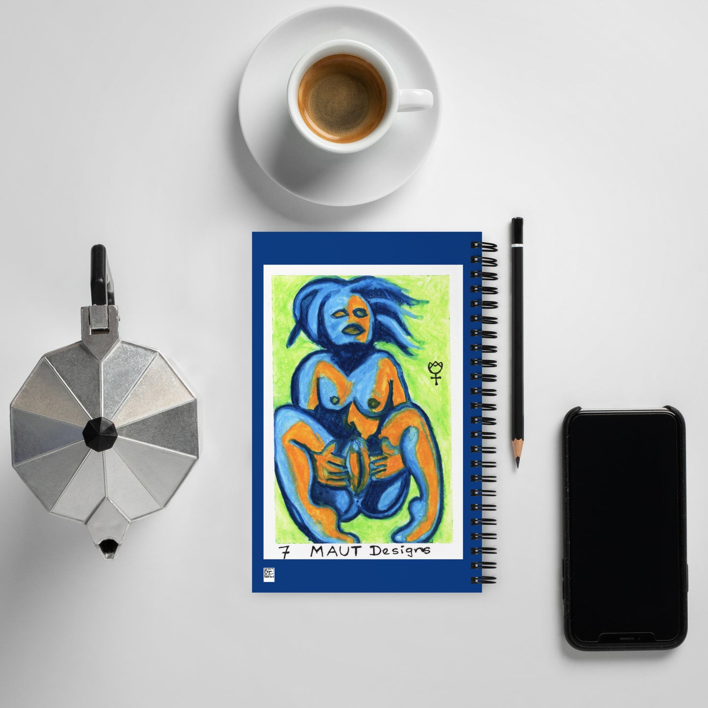 Sheela na Gig 7 Spiral Notebook