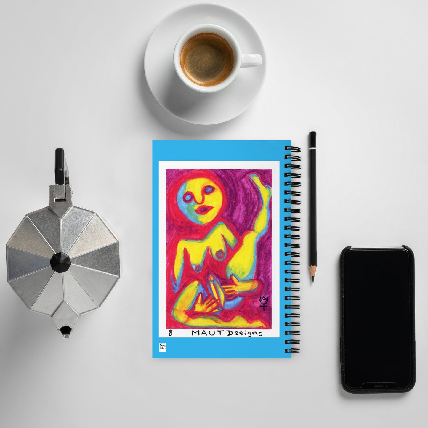 Sheela na Gig 8 Spiral Notebook