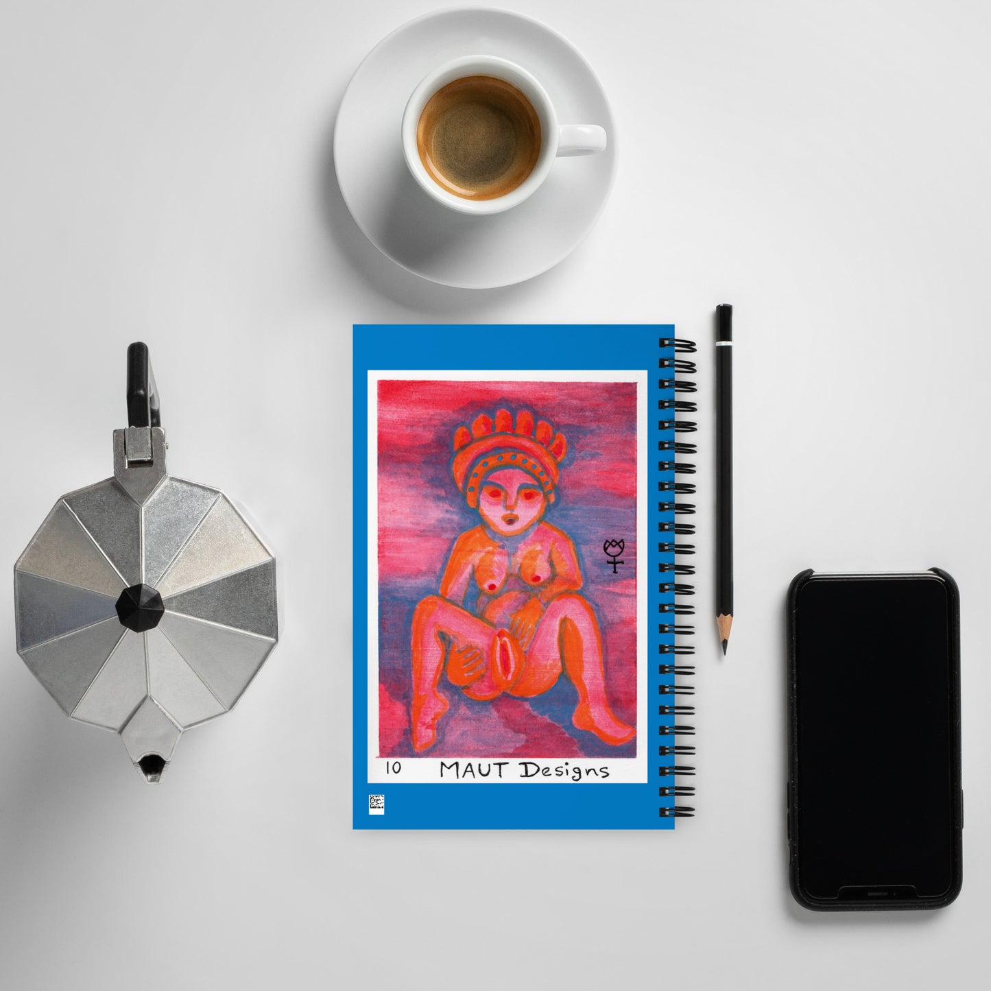 Sheela na Gig 10 Spiral Notebook