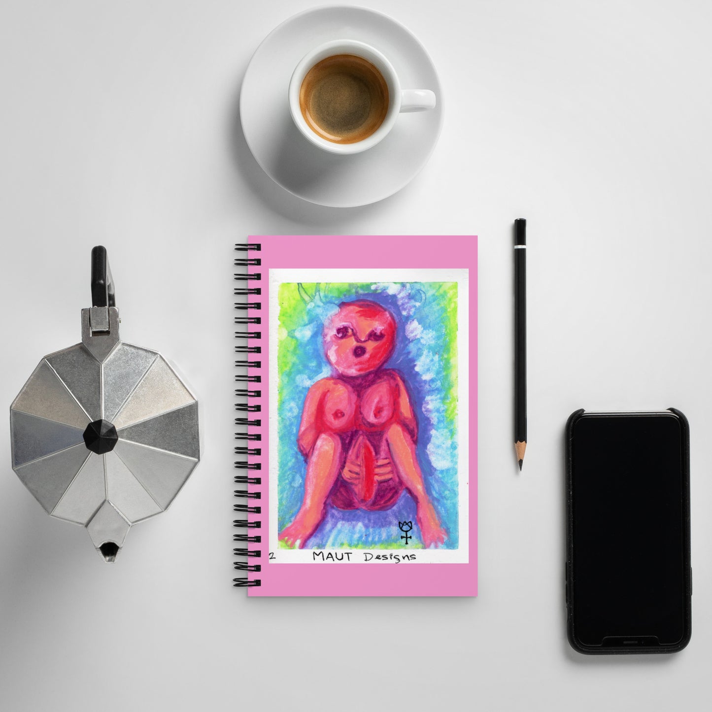 Sheela na Gig 2 Spiral Notebook