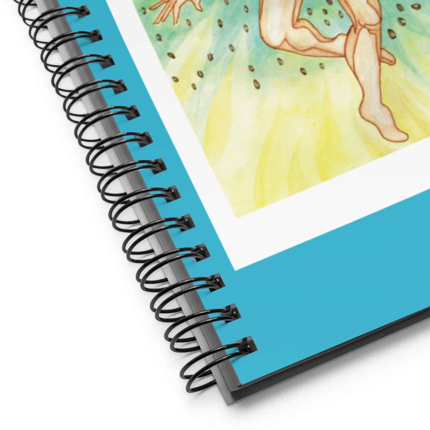 Berehynia with Sunflower Seeds Spiral Notebook