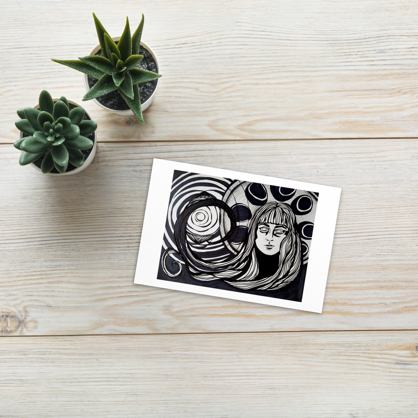 The Hermit Standard Postcard