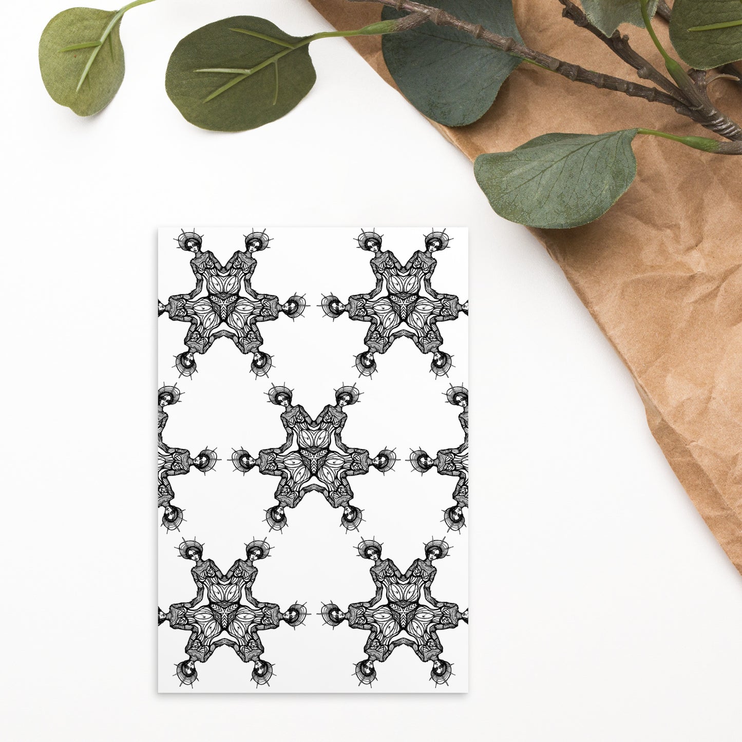 Liberty Kaleidoscope Standard Postcard