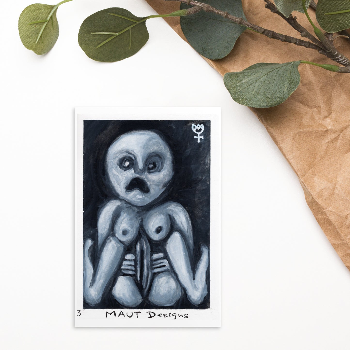Sheela na Gig 3 Standard Postcard