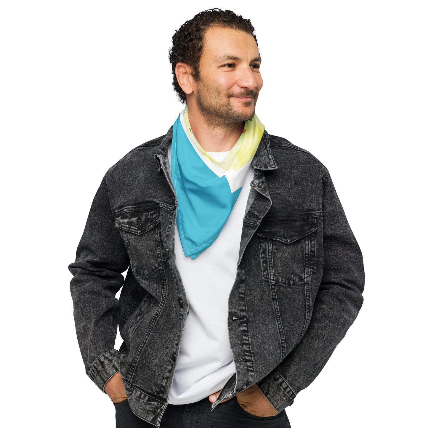 Berehynia with Sunflower Seeds Bandana Scarf