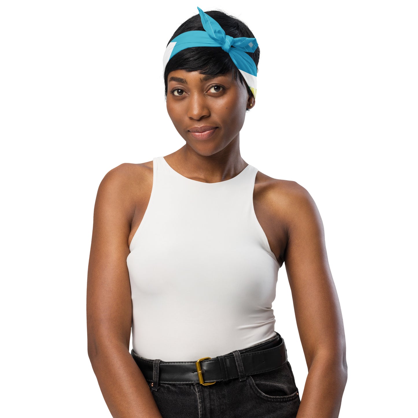 Berehynia with Sunflower Seeds Bandana Scarf
