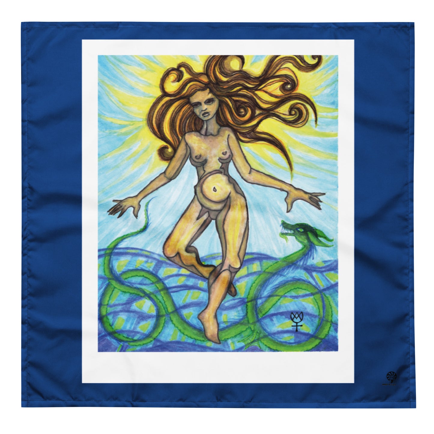 Tethys Primordial Mother Bandana Scarf