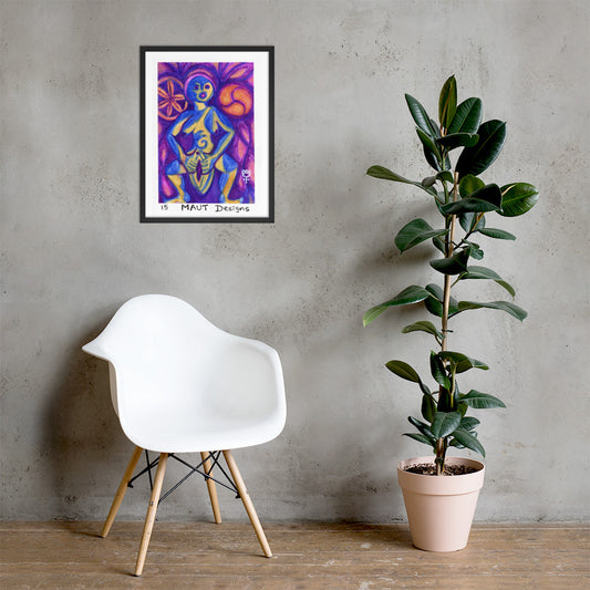Sheela na Gig 15 Framed Poster