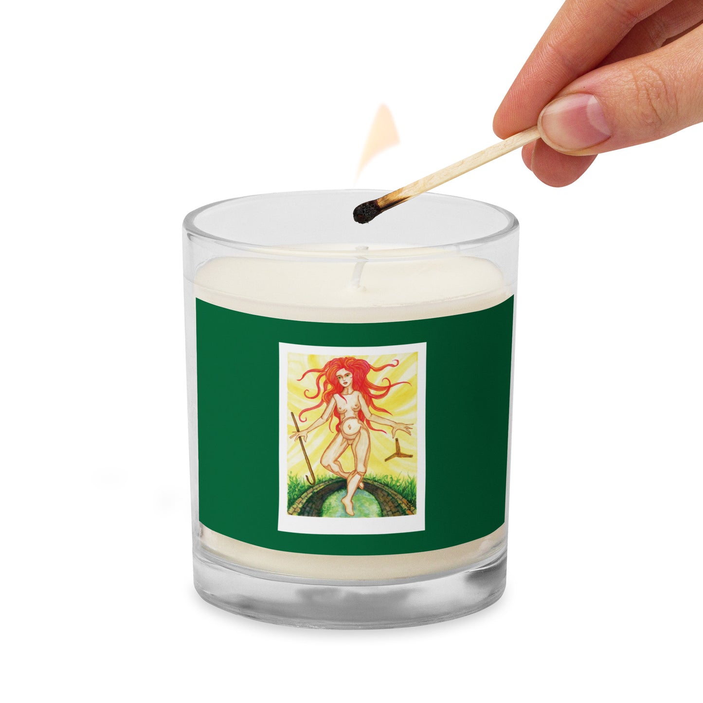 Brigid Glass Jar Soy Wax Candle