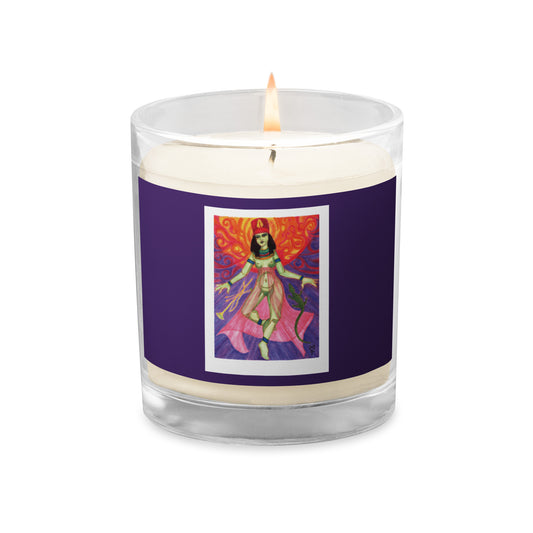 Neith Opener of the Ways Glass Jar Soy Wax Candle