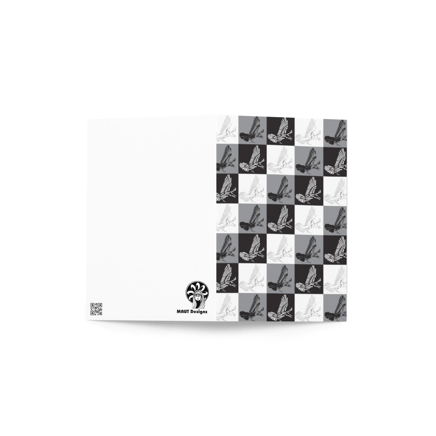 Murder by Numbers Blank Greeting Card