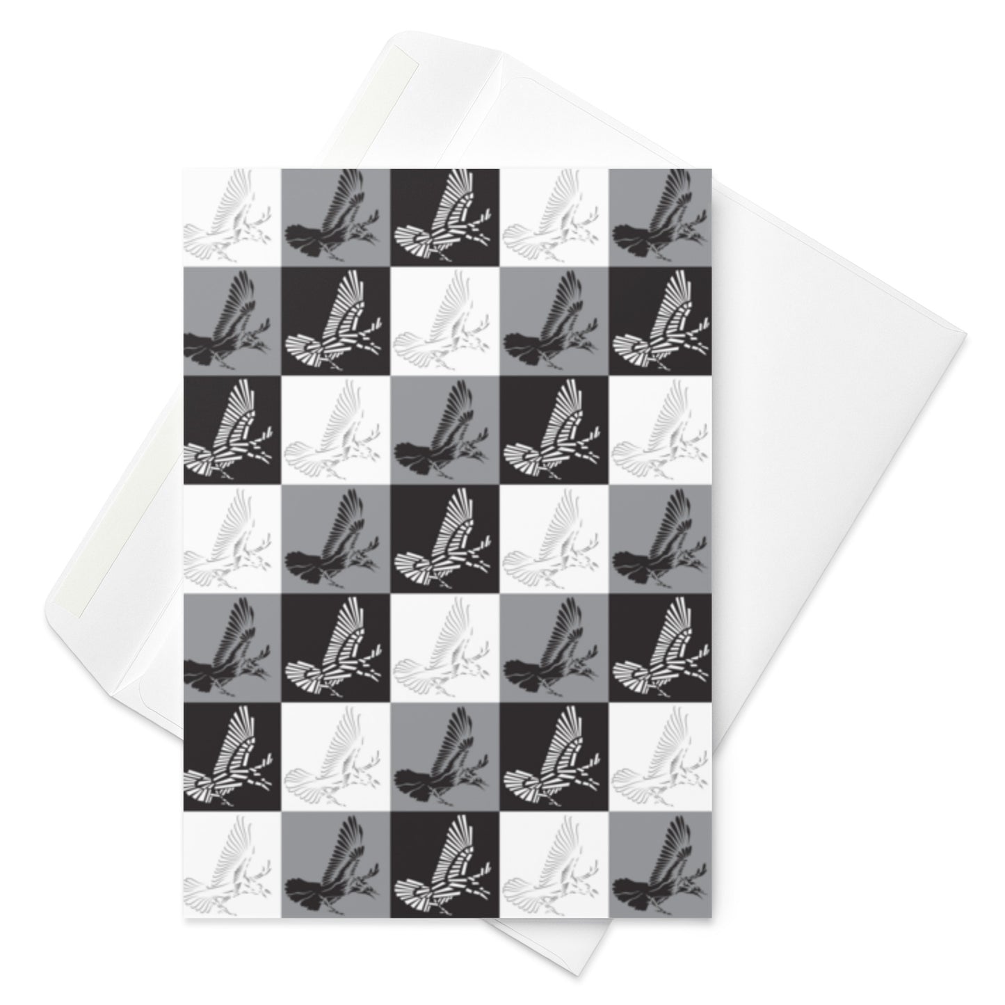 Murder by Numbers Blank Greeting Card