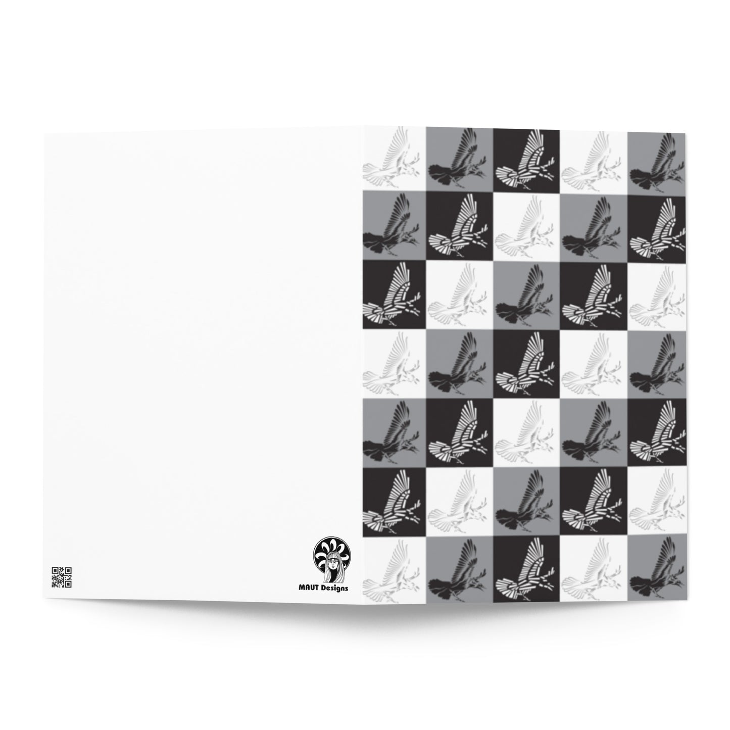 Murder by Numbers Blank Greeting Card