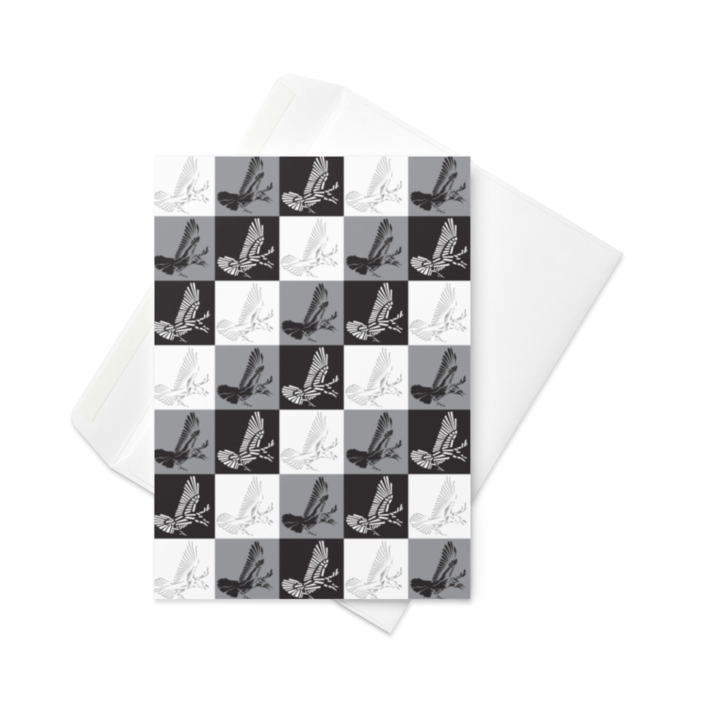 Murder by Numbers Blank Greeting Card