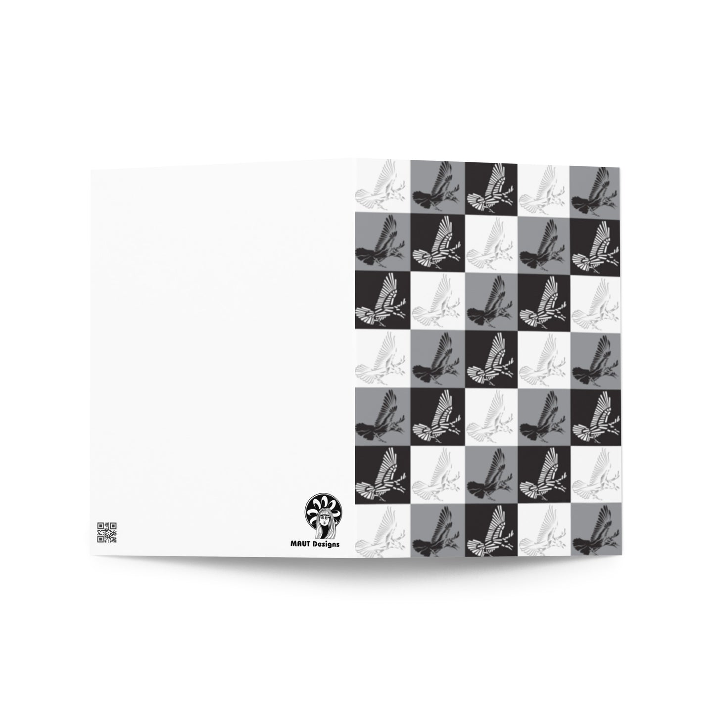 Murder by Numbers Blank Greeting Card