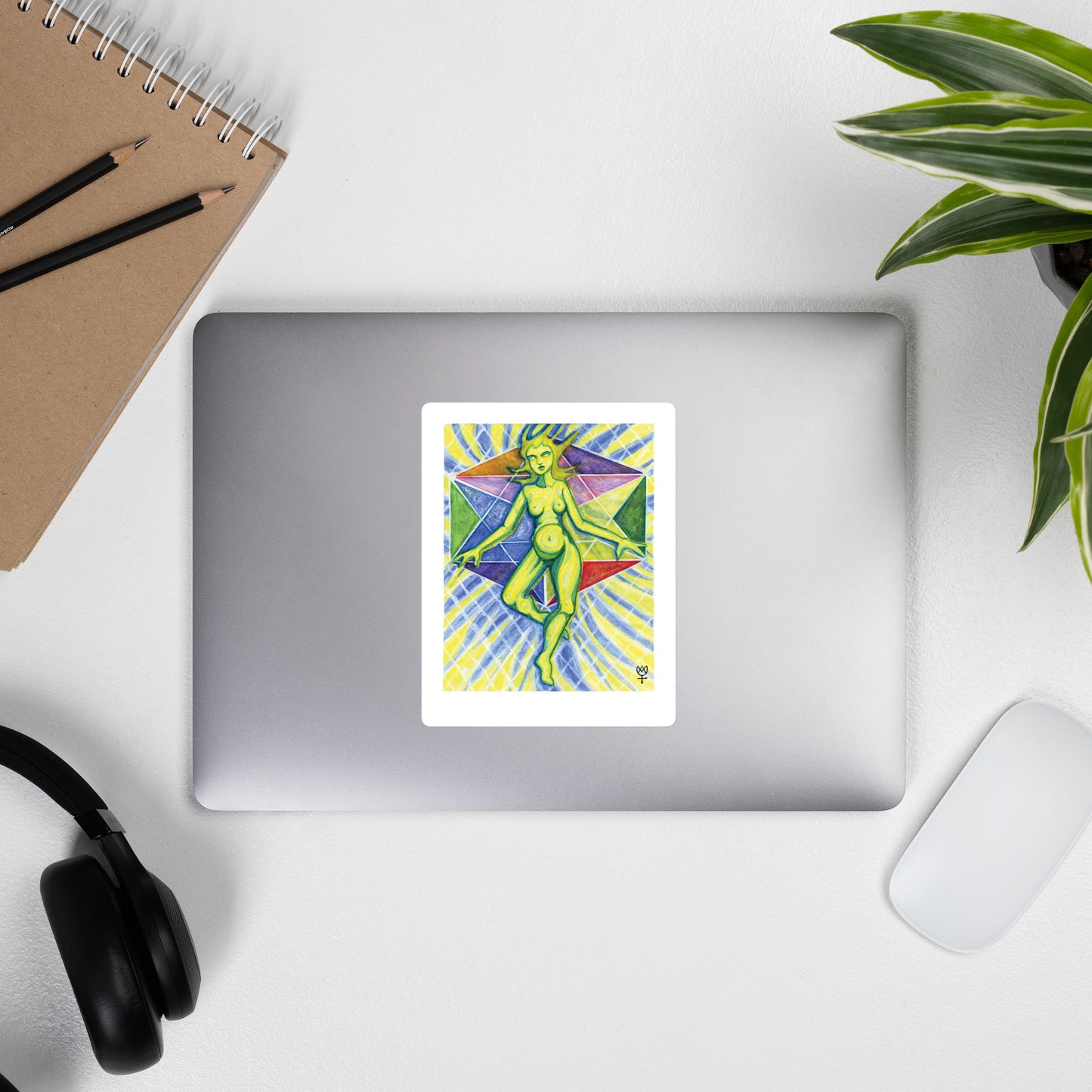 Theia Goddess of Light Sticker