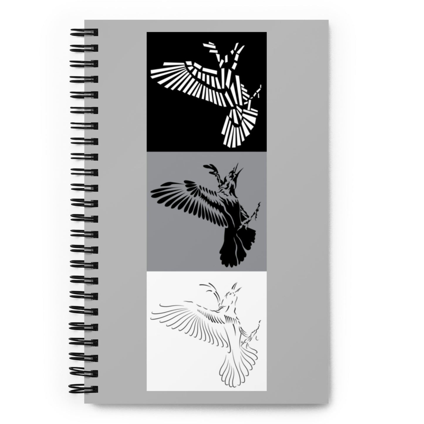 Murder Evolution Spiral Notebook