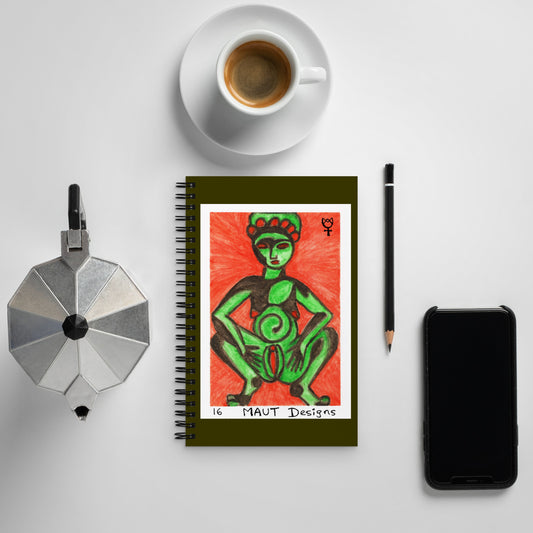 Sheela na Gig 16 Spiral Notebook
