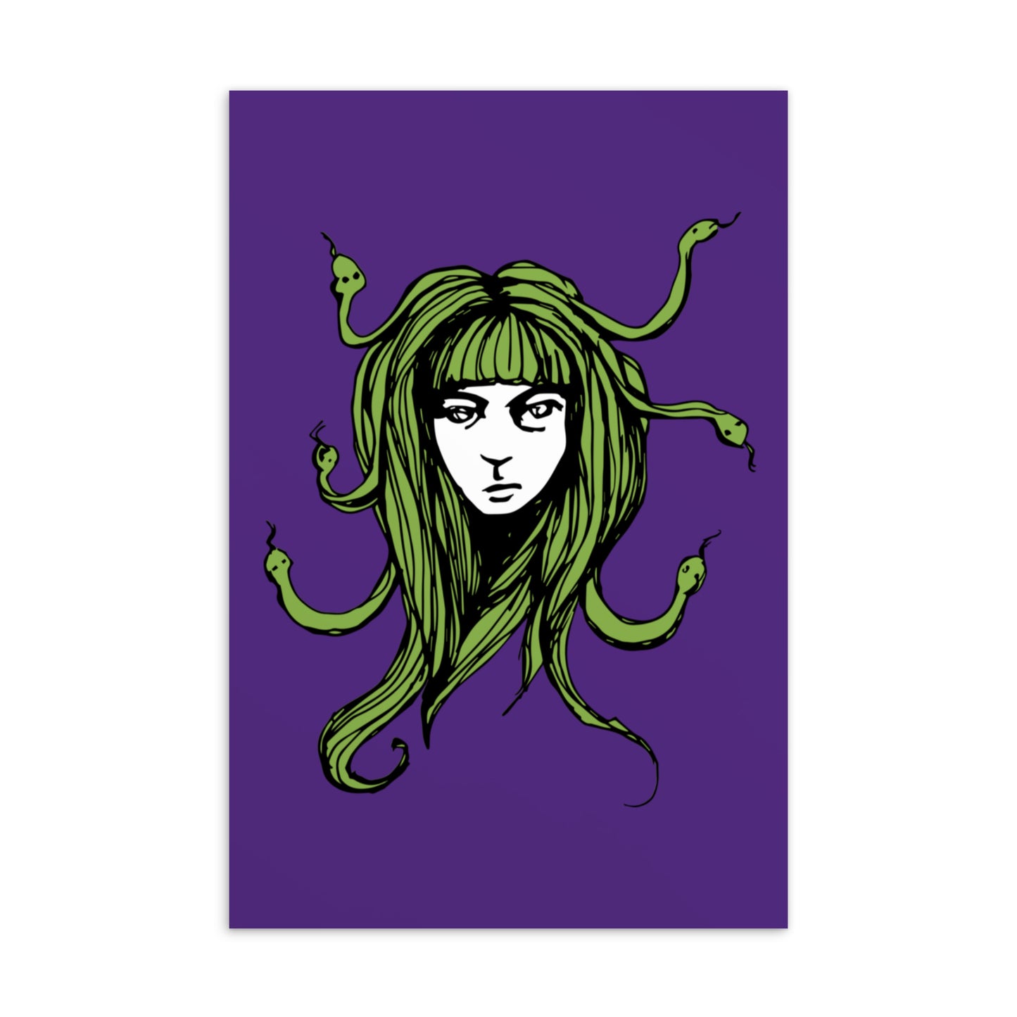 Fringe Medusa Standard Postcard